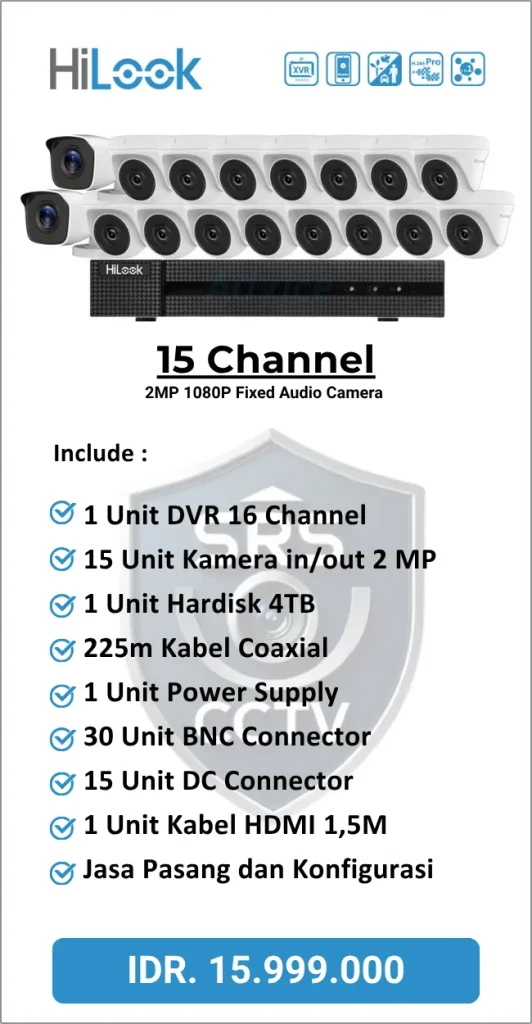 Paket Hilook 15 Channel Audio
