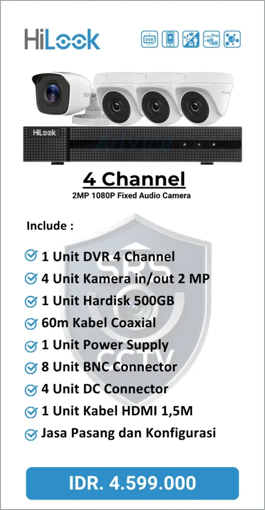 Paket Hilook 4 Channel Audio
