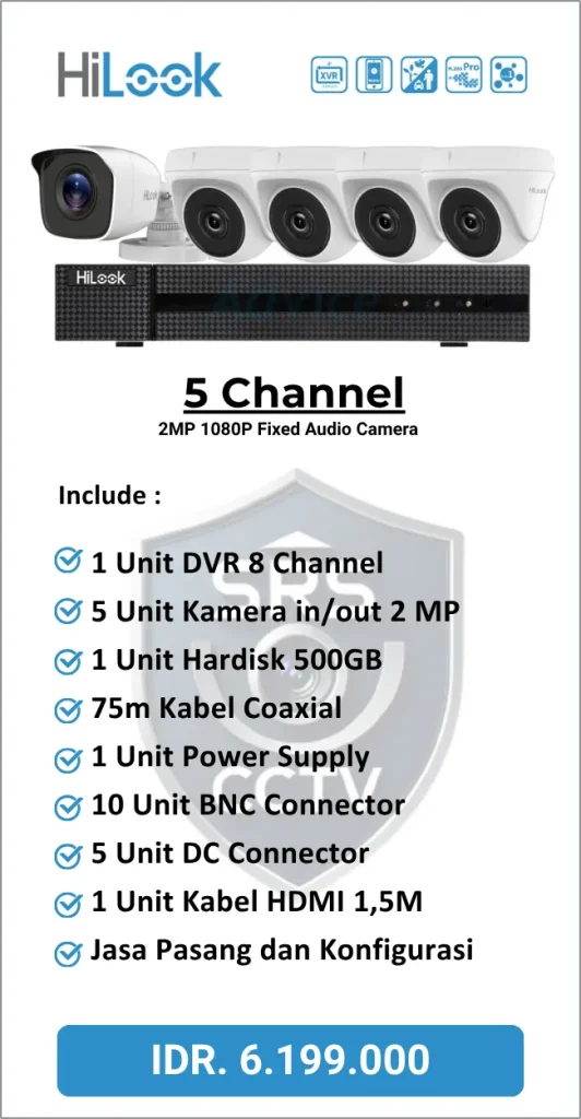 Paket Hilook 5 Channel Audio