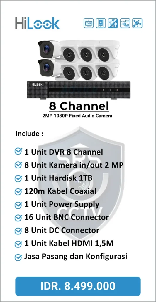 Paket Hilook 8 Channel Audio