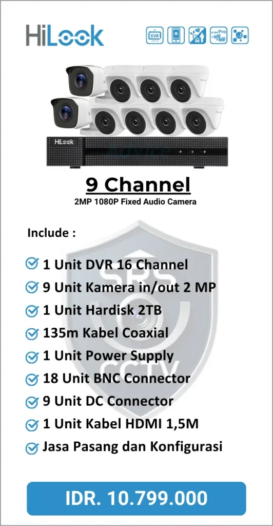 Paket Hilook 9 Channel Audio